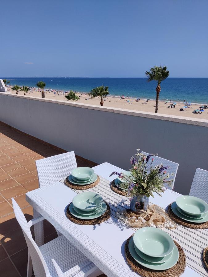 Ferienwohnung Atico Al Sol En Primera Linea De Playa Rota Exterior foto